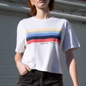 Brandy Melville ALEENA BIARRITZ FRANCE 1990 TOP